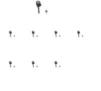 8 x Bobina d'accensione NGK per MERCEDES-BENZ CLK (C209), CLK kabriolet (A209)