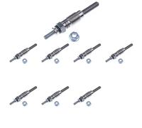 8 x Candela a incandescenza DENCKERMANN per CITRON, FIAT, FORD, MAZDA, OPEL