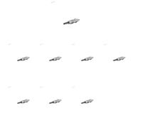 8 x Candela a incandescenza DENSO per CITRON, FIAT, FORD, OPEL, PEUGEOT, 106