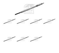 8 x Candela a incandescenza FEBI BILSTEIN per MERCEDES-BENZ B W245, CLK (C209),