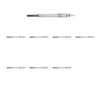 8 x Candela a incandescenza FEBI BILSTEIN per OPEL ASTRA G, ASTRA G