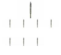 8 x Candela a incandescenza TOPRAN per MERCEDES-BENZ KLASA C T-Model (S202), E