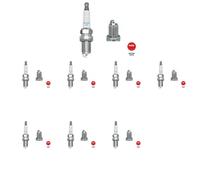 8 x Candela NGK per ASTON MARTIN, CATERHAM, CITRON, FIAT, FORD