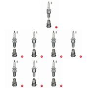 8 x Candela NGK per AUDI, OPEL, SEAT, VW 100 C4, 80 B4, ADMIRAL A