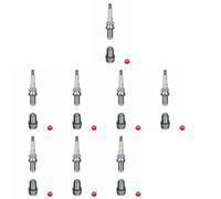 8 x Candela NGK per AUDI, RENAULT, SKODA, VW 19 I, 19 II, A4 B5