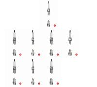 8 x Candela NGK per AUDI, SEAT, SKODA, VW A1, A3, A3 8P, A3