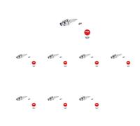 8 x Candela NGK per BMW, BORGWARD, CITRON, FIAT, FORD, PORSCHE