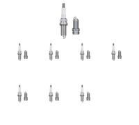 8 x Candela NGK per HONDA CIVIC VIII