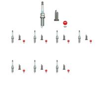 8 x Candela NGK per HONDA CR-V IV, CR-V V