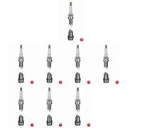 NGK Candela d'accensione BKR7ES-11 - SAAB 9-5 V6 3.0 (B308E) 147 kW 1997 - Kit 6 candele