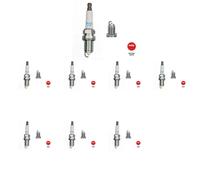 8 x Candela NGK per SUBARU LEGACY IV, LEGACY V Kombi (BR), OUTBACK