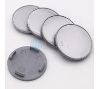 8 X Coprimozzi Coprimozzo Coprimozzo 62,5 - 55,5 Mm - Argento