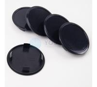 8 X Coprimozzi Coprimozzo Coprimozzo 68,5 - 55,5 Mm A01 - Nero