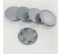 8 X Coprimozzi Coprimozzo Coprimozzo 76,0 - 58,5 Mm - Argento