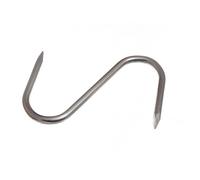 8 X da Macellaio a Punta GANCIO S 10.2cm 100mm Resistente Acciaio BZP Onestopdiy