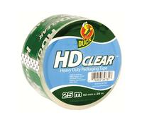 8 X Duck - HD Trasparente Resistente Imballaggio Nastro Pacchi - Crystal 50mm X