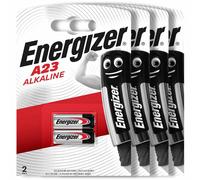8 X Energizer Alcalino A23 Batterie 12V E23A GP23A MN21 V23GA Allarme Pacco Di 2
