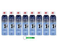 8 X Felce Azzurra Deodorante Spray Invisibile Deocomplex, efficacia 48 ore, senza macchie, 150 ml + portachiavi Beni Culinari