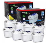 8 X FilterLogic Filtro Universale Compatibile Con Brita Aluna/Mavea