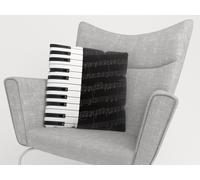 8 x fodera per cuscini ARREDALACASA con il pianoforte cm. 30x30 e cm. 35x35