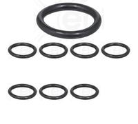 8 x Guarnizione bilanciere ELRING per PORSCHE, VW 411,412, 412, 914