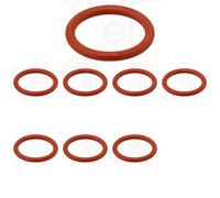 8 x Guarnizione bilanciere ELRING per PORSCHE, VW 411,412, 412, 914