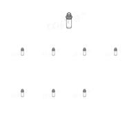 8 x Guida valvola TOPRAN per AUDI, FORD, SEAT, SKODA, VW 80 B4, A3 8L