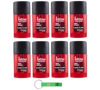 8 X Intesa Pour Homme Deodorante Stick Ylang-Ylang.Deo stick 75 ml + portachiavi Beni Culinari