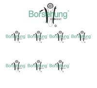 8 x Kit catena distribuzione Borsehung per AUDI, SEAT, SKODA, VW A1, A3, A3