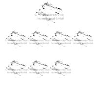 8 x Leva valvola KOLBENSCHMIDT per AUDI A4 B8, A5 B8, A5 I, A6 C6, A6