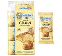 8 x MERENDINE MULINO BIANCO CORNETTI FOOD SERVICE VUOTI CLASSICI 6 PZ 300g HOTEL