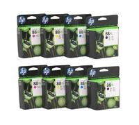 8 X Originale Inchiostro HP Officejet Pro L7480 L7580 L7590 L7780 / N.88XL