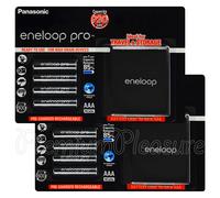 8 X Panasonic eneloop Pro AAA 930mAh Batterie Ricaricabile BK-4HCDE Contenitore
