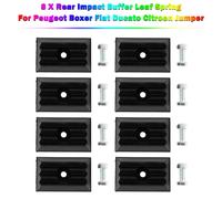8 X Posteriore Impact Paracolpo Foglia Molla Per Boxer Ducato Citroen Jumper