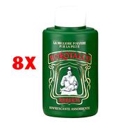 8 X Roberts Talco Barattolo Grammi 100 Polvere Assorbente Rinfrescante