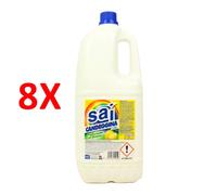 8 X Sai Candeggina Profumo Limone 2 Lt