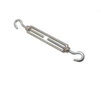 8 X Tenditore A Vite Per Tensione - Gancio BZP 6mm | Onestopdiy