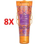 8 X Tesori D'oriente Docciacrema Aromatica Karma Fiore Di Nashi E Legno Di Cedr