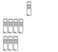 8 x Valvola di aspirazione AE per ALFA ROMEO, BMW 155, 3 E30, 3 E36, 3 E46, 5