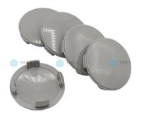 8 X You.S Coperchio Mozzo Ruota Cappucci per Perline Coprimozzo 56,5 - 51,5 Grau