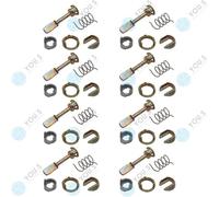 8 X You.S Ersatzset Chiusura Cilindro Serratura Frontale SX per Seat Arosa (6H)