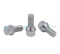 8 X YOU.S Original RADSCHRAUBEN Kegelbund M12 X 1,5 Gewinde 26 Mm Per Z.B. MINI