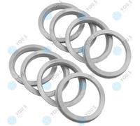 8 X YOU.S Original ZENTRIERRINGE 76,0 63,3 Per RONAL Diversi Veicoli