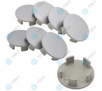8 X You.S Originale Coprimozzo Copriruota 54,0 - 47,0 MM - Argento