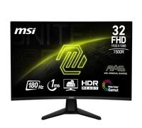 80,0 cm (31,5") 1920 x 1080 Pixel MSI 9S6-3DD41M-001 16:9 Full HD VA 1 ms 180 Hz HDR HDMI DisplayPort VESA (9S6-3DD41M-001)