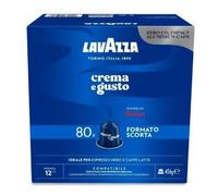80 100 160 200 240 320 Capsule Caffè Lavazza Alluminio Crema e Gusto x NESPRESSO
