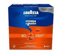 80 100 160 200 240 Capsule Caffè Lavazza Alluminio Crema e Gusto FORTE Nespresso