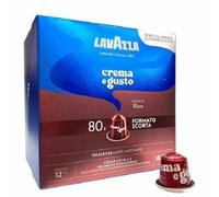 80 100 160 200 240 Capsule Caffè Lavazza Alluminio Crema e Gusto Ricco Nespresso