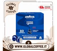 80 100 160 240 Capsule Caffè Lavazza Alluminio Crema e Gusto Classico Nespresso