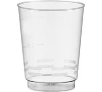 80/320/800Bicchieri Plastica | Bicchieri da Liquore Trasparente 30ml Riutilizzabili cicchetto Caffè Bevande Finger Food Bicchierini da Shot Colpo per Feste Compleanni Matrimoni Picnic (80 pezzi)